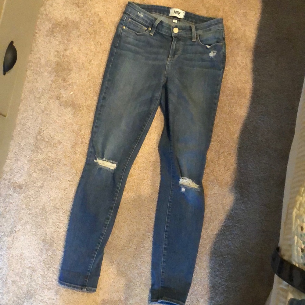 Paige Verdugo Ankle Distressed Jean 26
